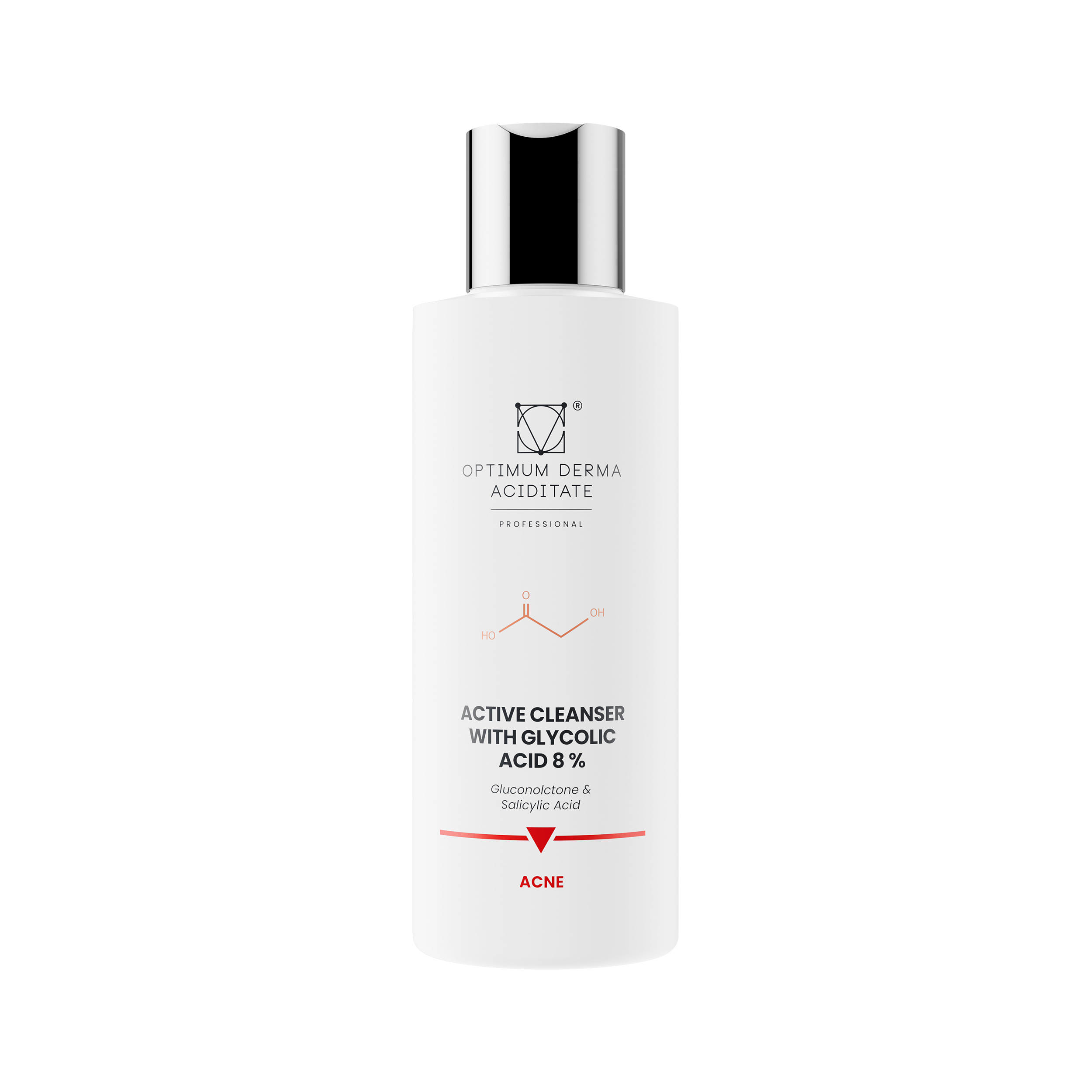Active Cleanser with Glycolic Acid 8%, 200 ml