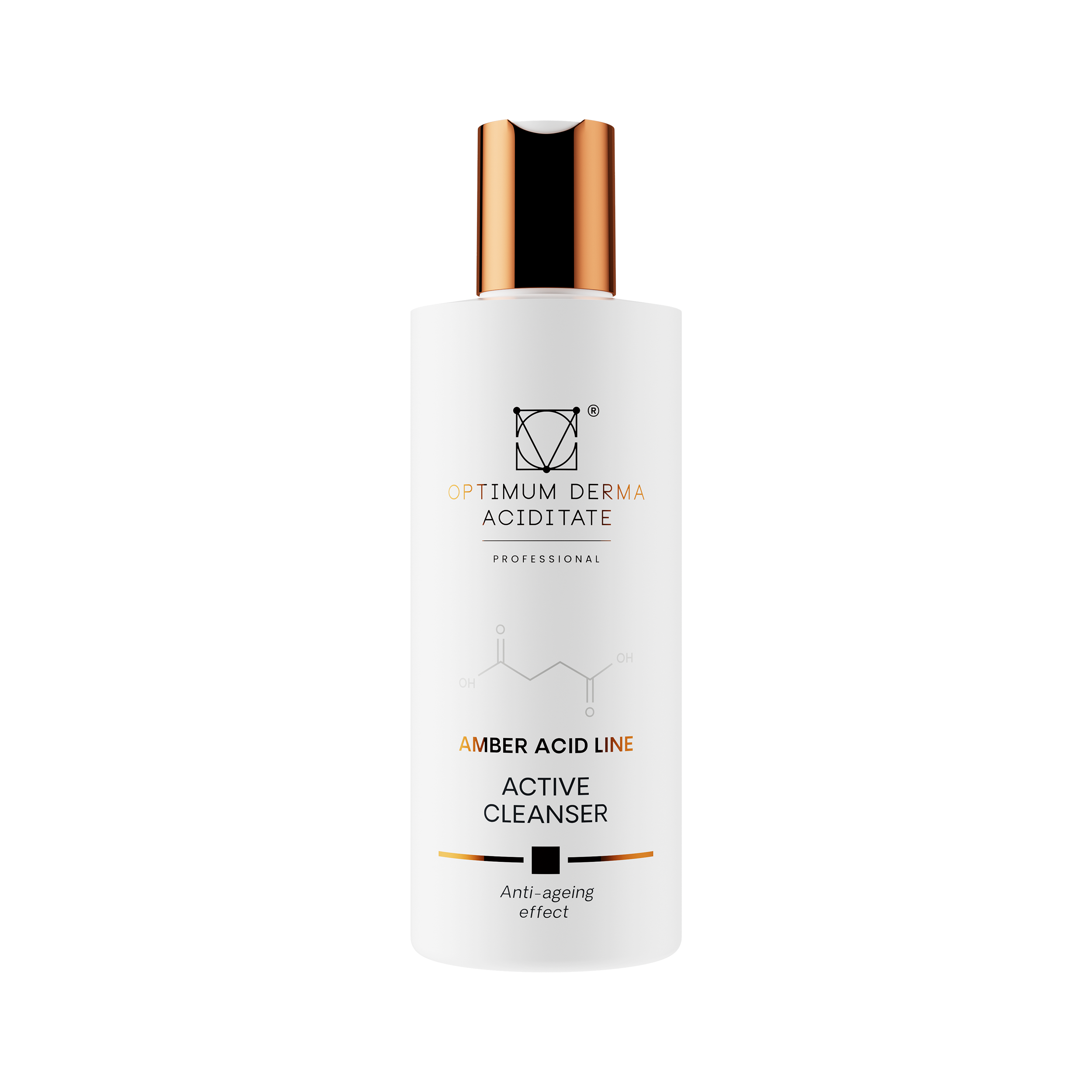 Active cleanser with amber acid, 200 ml