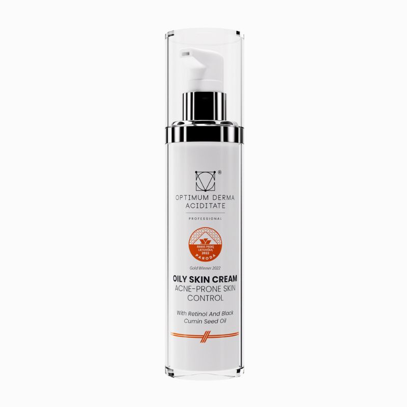 Oily Skin Cream with retinol and black cumin seed oil