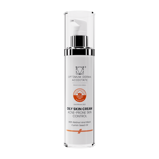 Oily Skin Cream with retinol and black cumin seed oil, 50 ml
