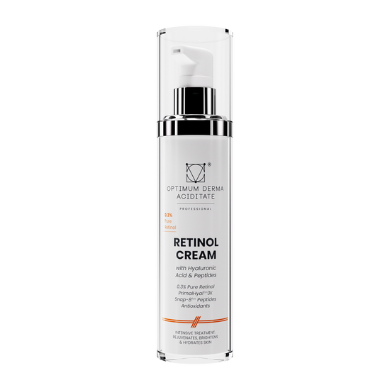 0,3% Retinol Cream with hyaluronic acid and peptides, 50 ml